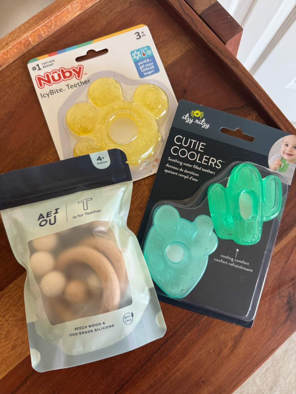 Baby Teething Ring & Coolers Bundle